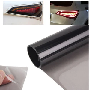 Scheinwerfer Folie Hell Schwarz 100 x 30 cm Tönungsfolie Rückleuchten Blinker ld - Bild 1 von 1