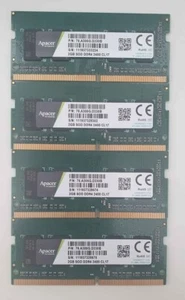 Apacer DDR4 2400 SODIMM Laptop RAM 4 x 2GB - Picture 1 of 1