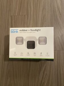 NEW! Blink Floodlight Wireless Outdoor Integrated LED 1-Camera System Plus-White