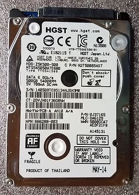 NEW - Original HP Pavilion 15-G014DX 500GB Hard Drive 778186-005 Z5K500-500 AMD - Image 1 of 4
