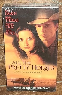 All the Pretty Horses (VHS, 2001, Miramax) Matt Damon/Henry Thomas/Lucas Black! - Image 1 of 2