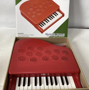 KAWAI Mini Piano P-25 Rose Red 25-Key Japan Toy for Kids Tested Used - Picture 1 of 3