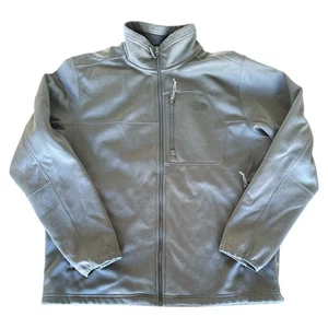 Chaqueta cortavientos The North Face para hombre X-grande gris oscuro caparazón suave chaqueta con cremallera - Imagen 1 de 8