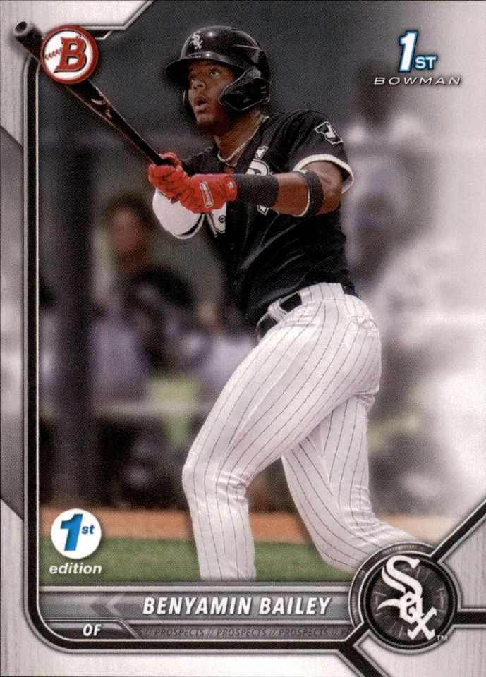Benyamin Bailey 2022 Bowman 1st Edition 1st #BPPF-8 Chicago White Sox - Image 1 of 1