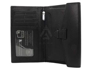 Wallet Purse Clutch Money Coins Ladies Men's RFID Blocking Soft Real Leather - Picture 1 of 11
