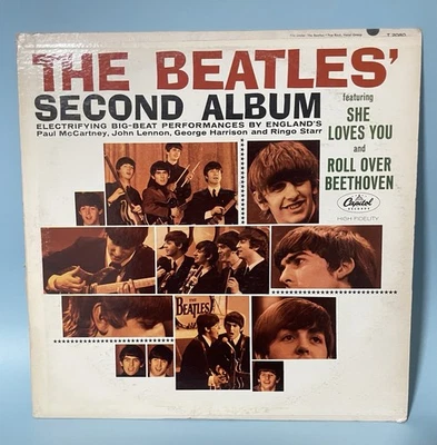 THE BEATLES — “Beatles’ Second Album” Capitol T-2080 Original Rainbow Label Foto 1 de 4