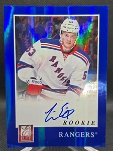 2011-12 Panini Elite Tim Erixon Rookie Card RC Auto New York Rangers #255 - Foto 1 di 3