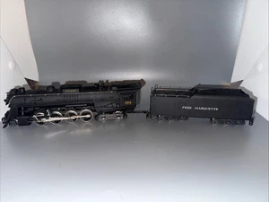 LOCOMOTORA DE VAPOR RIVAROSSI ESCALA HO NYC & STL # 779 CON LICITACIÓN PERE MARQUETTE - Imagen 1 de 13