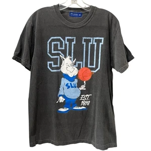 Arch Apparel SLU Billikens St. Louis University Size Medium Gray Basketball - Picture 1 of 5