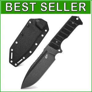 Versatile 6.4 Inch Fixed Blade Knife with Ergonomic G10 Handle & Kydex Sheath - Picture 1 of 8