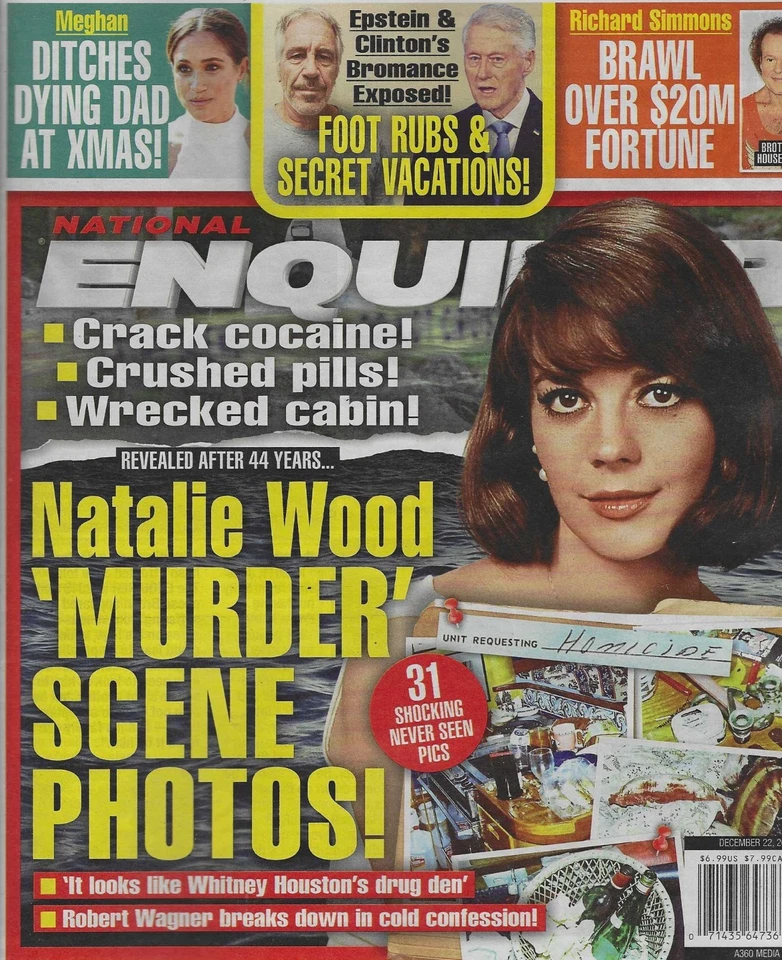 National Enquire Magazine December 22nd 2025  Natalie Wood Foto 1 de 1