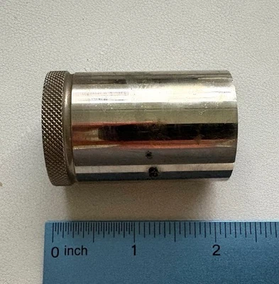 Early Antique Brass Chrome Projector Lens Petzval Bell Howell Projector - Image 1 of 4