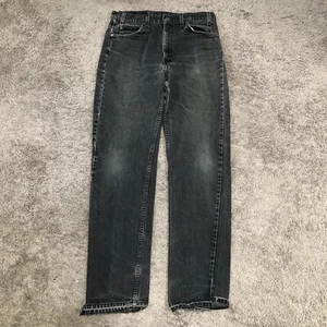 Vintage Levi’s 505 Orange Tab Jeans Men’s Size 34x34 Black Made In USA 90s - Picture 1 of 16