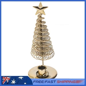 Metal Christmas Tree Tealight Candle Holder for Home & Holiday Decor - Picture 1 of 10