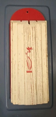 Vintage Retro Nuway On Wall Hanging Knife Holder 1939 Kitchen Accessory Wooden - Image 1 of 4