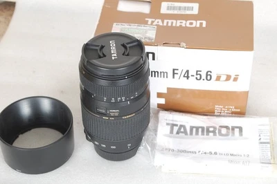 Tamron AF 70-300mm f/4-5.6 LD Di telephoto zoom lens A17 for Nikon F-mount - Image 1 of 4