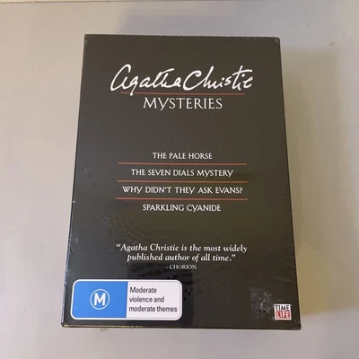 Agatha Christie Mysteries DVD Set 4 Film Collection Time Life Region 4 Brand New - image 1 of 4