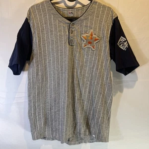 Cooperstown Majestic Houston Astros Short Sleeve Baseball T-Shirt Youth XL 18 - Picture 1 of 6