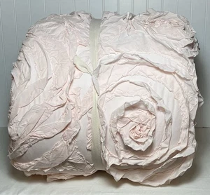 Edredón roseta Monique Lhuillier POTTERY BARN KIDS completo/queen-blush - Imagen 1 de 7