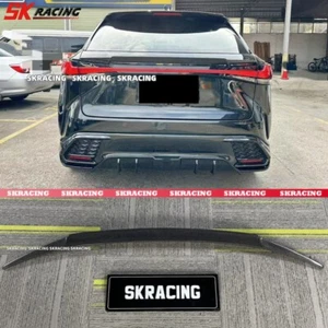 Carbon Fiber Rear Tail Gate Middle Wing Lip Spoiler Fit For Lexus RX500h 2023-25 - Picture 1 of 17