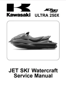 Kawasaki Jetski Ultra 250x Service Manual | 2007 | MAILED CD OR USB - Foto 1 di 10