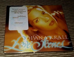 LOVE SCENES / DIANA KRALL 1997 IMPULSE! CD STILL SEALED w/Hype Sticker - Imagen 1 de 2