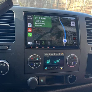 Fit For Apple CarPlay For 2007-2013 Chevrolet Silverado Android 15 Radio Stereo - Picture 1 of 23