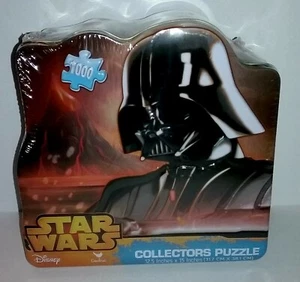 NEW - 1000 Piece Jigsaw Puzzle - Star Wars DARTH VADER Collectors Tin -15x12.5 - Picture 1 of 5