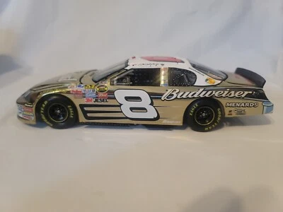 Raro 1:24 Dale Earnhardt Jr #8 Budweiser 57 Chevy 50 aniversario NASCAR CROMO DORADO Foto 1 de 4