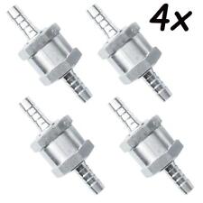 4X 5/16" 8mm Non Return Fuel Line Oil Petrol Diesel Water One Way Check Valve