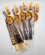 Set of 5 A&W Restaurant GREAT ROOT BEAR STRAW Drinking Drink Root Beer NOS