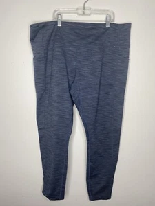 Mondetta Women's Athletic Legging XXL Pants Gray Blue Yoga Stretch Pockets  - Picture 1 of 6