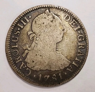 1781 Mo FF Mexico 2 Reales - KM-88.2 - SKU-F8816 - Image 1 of 4