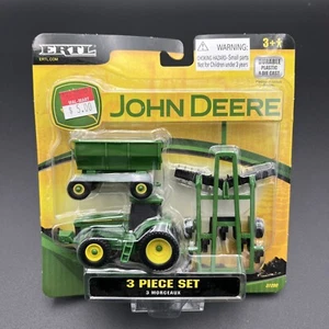 2007 ERTL John Deere 3 Piece Tractor Trailer Trail Set, #37290, NOS - Picture 1 of 9