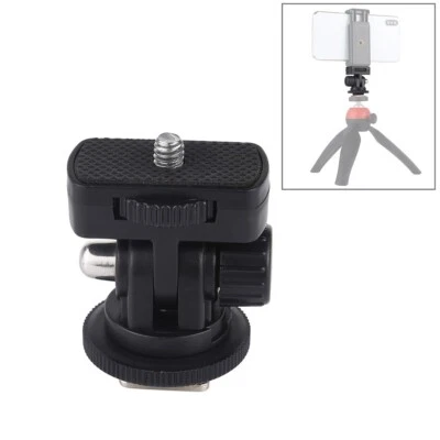 Adjustable 14 Inch Hot Shoe Mount Adapter for DSLR Cameras and Monitors - Image 1 of 4