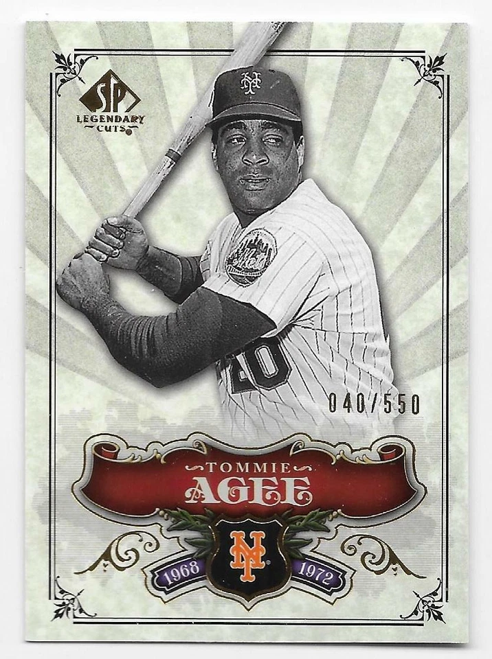 2006 SP LEGENDARY CUTS SP #120 Tommie Agee #40/550 - Image 1 of 1