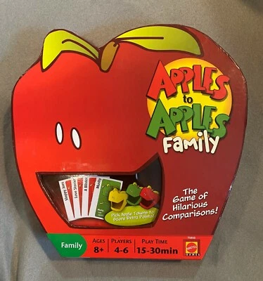 Apples to Apples Family Card Game by Mattel T5933 **NEW** - Image 1 of 4