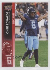 2022 Upper Deck CFL Exclusives /100 Chris Edwards #87