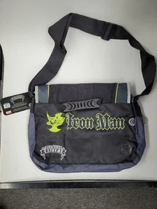 Marvel Iron Man Messenger Bag Shoulder Strap Many Compartments Iron Man Logo - Picture 1 of 1