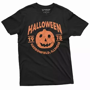 Camiseta de calabaza de Halloween película cultura popular 1978 Haddonfield, Illinois - Imagen 1 de 9