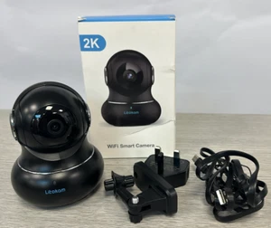Cámara de seguridad interior Litokam Little 2K con seguimiento de movimiento 360° LF-P1T negra - Imagen 1 de 2