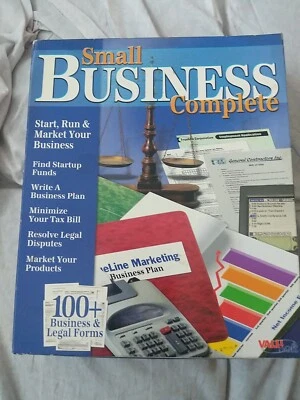 Small Business Complete NEW CD-ROM  100+ Legal Forms Marketing Tax Planning  - Image 1 of 4
