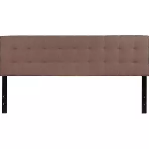 Flash Furniture HG-HB1704-K-C-GG Bedford Tufted Upholstered King Size Headboa... - Picture 1 of 1