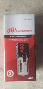 ARO Ingersoll Rand F35121-400-VS Air Line Filter, 1/4" NPT - 150 psi Max Inlet - Picture 1 of 2