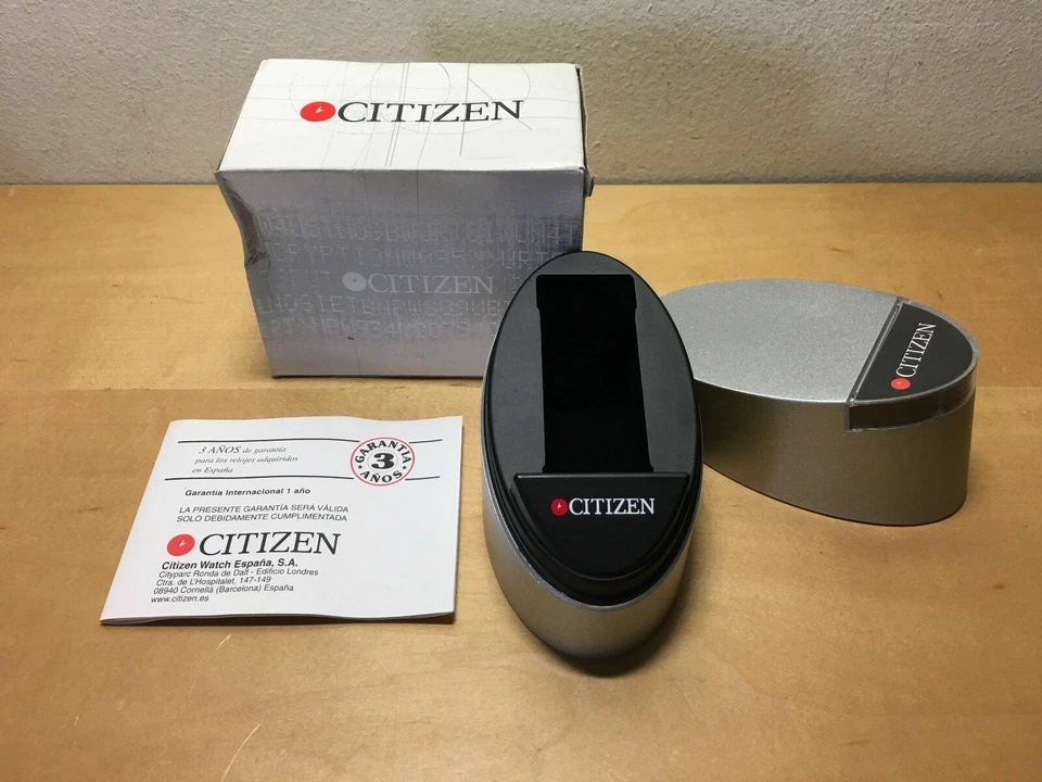 Used - Watch CASE CITIZEN ESTUCHE reloj - Grey Color Gris - 11 x 9 x 6,5 cm - Image 1 of 1