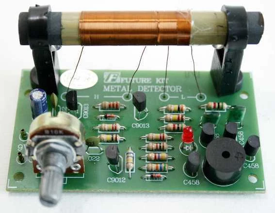 Coin / Stainless / Metal Detector Project 9VDC [ Unassembled kit ] - Image 1 of 1