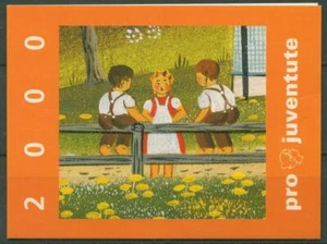 Suiza 2000 Pro Juventute libros infantiles cuaderno de marca 0-120 sellado (C62130) - Imagen 1 de 1