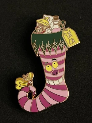 Prendedor Disney Gato Cheshire Portero Medias Alicia en el País de las Maravillas LR 2021 Adviento Foto 1 de 2