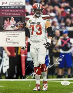 Joe Thomas Cleveland Browns Signed Autographed 10x8 Photo JSA COA - Picture 1 of 7