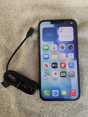 Apple iPhone 13 128GB Black Used Condition Unlocked 95% Battery Health - Image 1 of 4